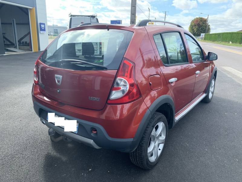 Occasion Dacia Sandero diesel 70 chevaux finition Stepway petit prix proche evreux